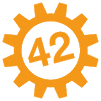 f42 factory42 f42 Sticker
