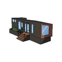 Tinyhouse Sticker by Mainefactured