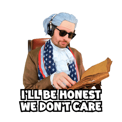 Couldnt Care Less No One Cares Sticker
