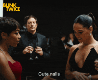 blinktwicemovie blink nails adria arjona naomi ackie GIF
