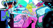 dylanthesparano animation japanese yokai glas2022 GIF
