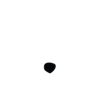 White Dog Sticker by loosadvertising