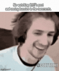 Bunnies Me Watching GIF