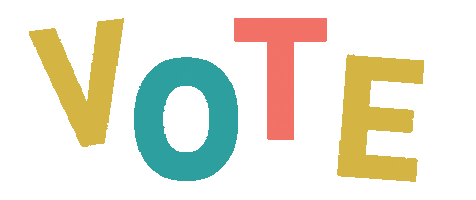 BeNiceDotShop giphyupload vote election justice Sticker