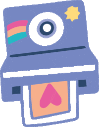 hojas_col cool rainbow color photo Sticker