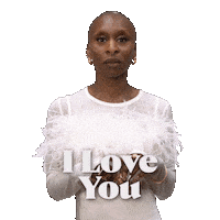I Love You Ily Sticker by Cynthia Erivo