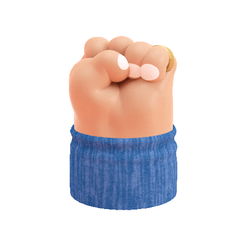 Fight Cartoon Sticker