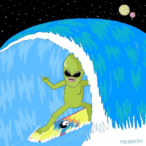 Animation Domination Space GIF by gifnews