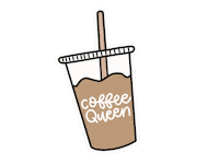 BlushCreativeCo coffee monday cup caffeine Sticker