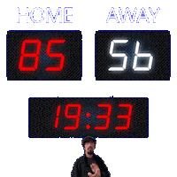 56 Away Sticker