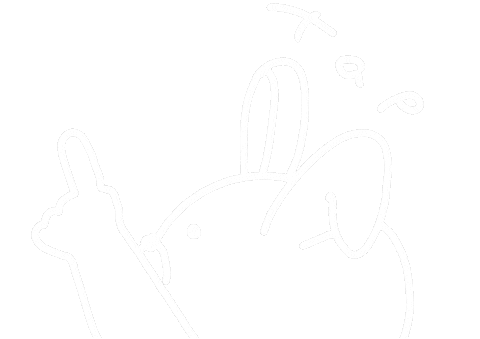 Tap うさぎ Sticker