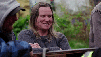 DiscoveryCanada laugh thumbs up silly sarcastic GIF