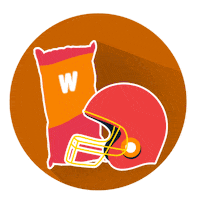 Nfl Season Wipo Sticker by Botanas Wipos