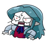 Angry Illustration Sticker