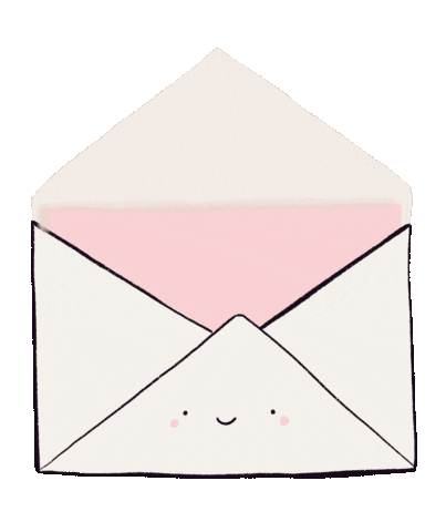 drawmeasun giphyupload letter envelope loveletter Sticker
