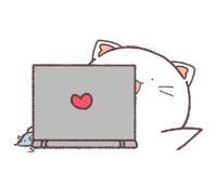 Cat Heart Sticker by mktaxi