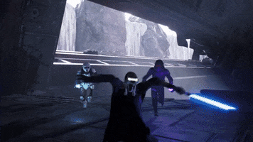 star wars jedi lightsaber ea light saber GIF