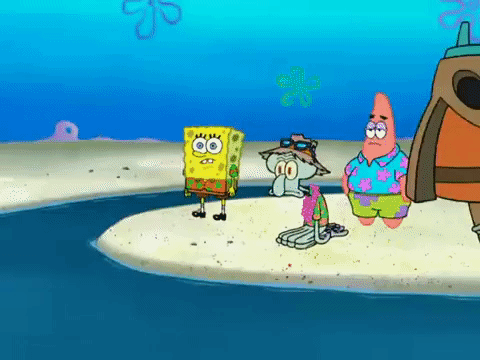 season 7 buried in time GIF by SpongeBob SquarePants