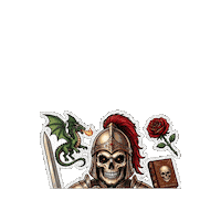Sant Jordi Rose Sticker