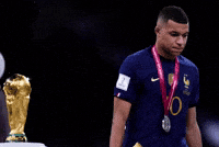 ttribam mbappe trophy mbappeworldcuptrophy mbappe world cup trophy GIF