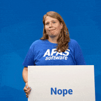 Nope GIF by AFAS Software