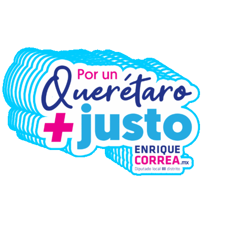 Por Un Querétaro Mas Justo Sticker by Enrique Correa