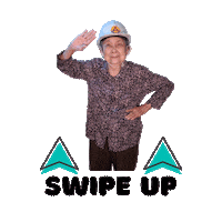 Swipe Up Sticker by The Golden Concepts