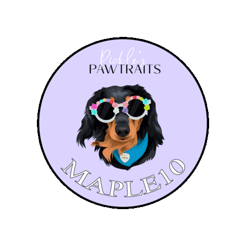 Picklepp Sticker by Pickle's Pawtraits