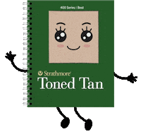 Toned Tan Sticker by Strathmore Artist Papers