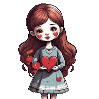 Girl Sticker
