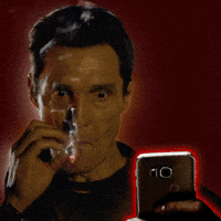 Matthew Smoking GIF by PERFECTL00P