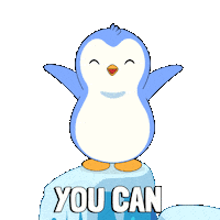 You Can Good Luck Sticker by Pudgy Penguins