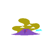 Explode Skate Board Sticker