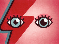 David Bowie Animation GIF