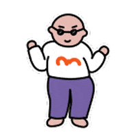 jungeh8 happy cool efffff gangzi Sticker