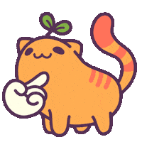 Cat Good Job Sticker by Castaways