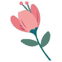 Te Amo Flowers Sticker