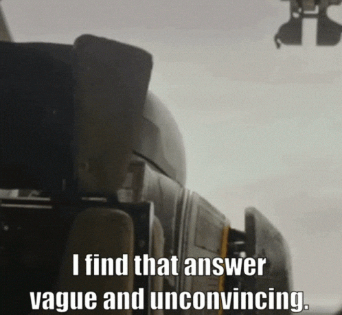 Star Wars Unconvincing GIF