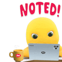 Noted Sticker by itel indonesia