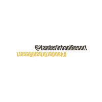 vanderurbaniresort vander vanderhotel vanderful vanderurbaniresort Sticker