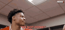 March Madness Coach Cal GIF by Hogs+