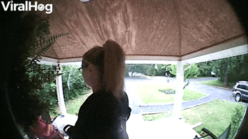 Storm Gives Wife a Good Scare