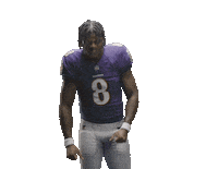 Angry Lamar Jackson Sticker by Baltimore Ravens