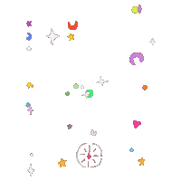 Star Color Sticker