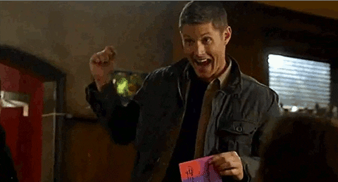 Dean Winchester Yes GIF