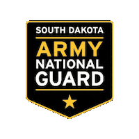 South Dakota Nationalguard Sticker by SDarmyNG