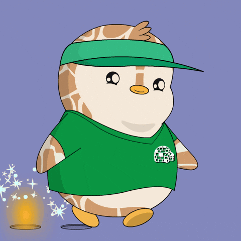 Penguin Aura GIF by Pudgy Penguins