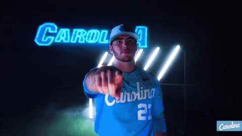 North Carolina Baseball GIF by UNC Tar Heels