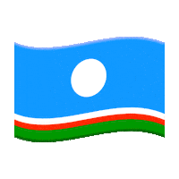 Flag Sakha Sticker