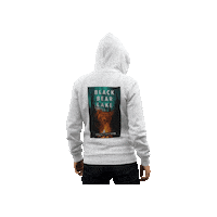 Bluehandlebooks black bear books lake Sticker